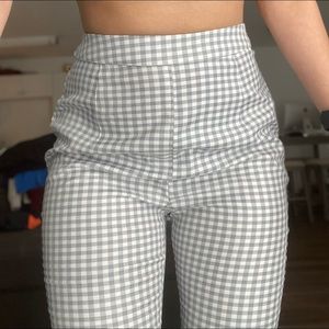 Gingham pants